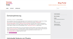 Desktop Screenshot of blogs.gm.fh-koeln.de